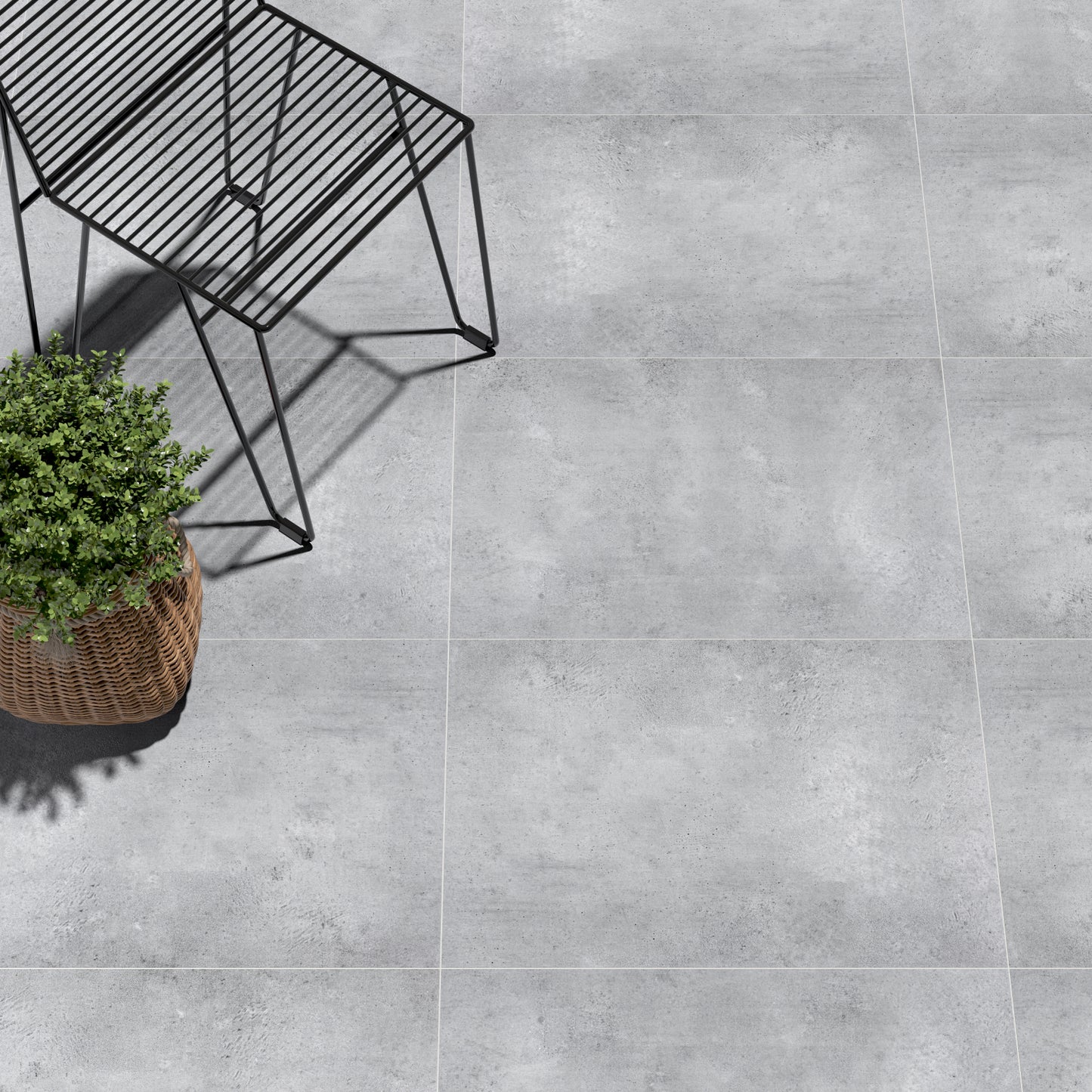 Sutton Grey R11 Rectified Matt Outdoor Porcelain (m2)
