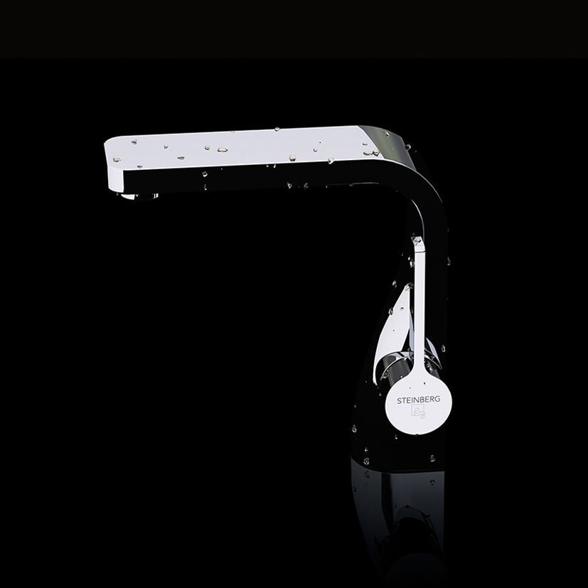 Single Lever Basin Mixer With Pop Up Waste Chrome Steinberg
