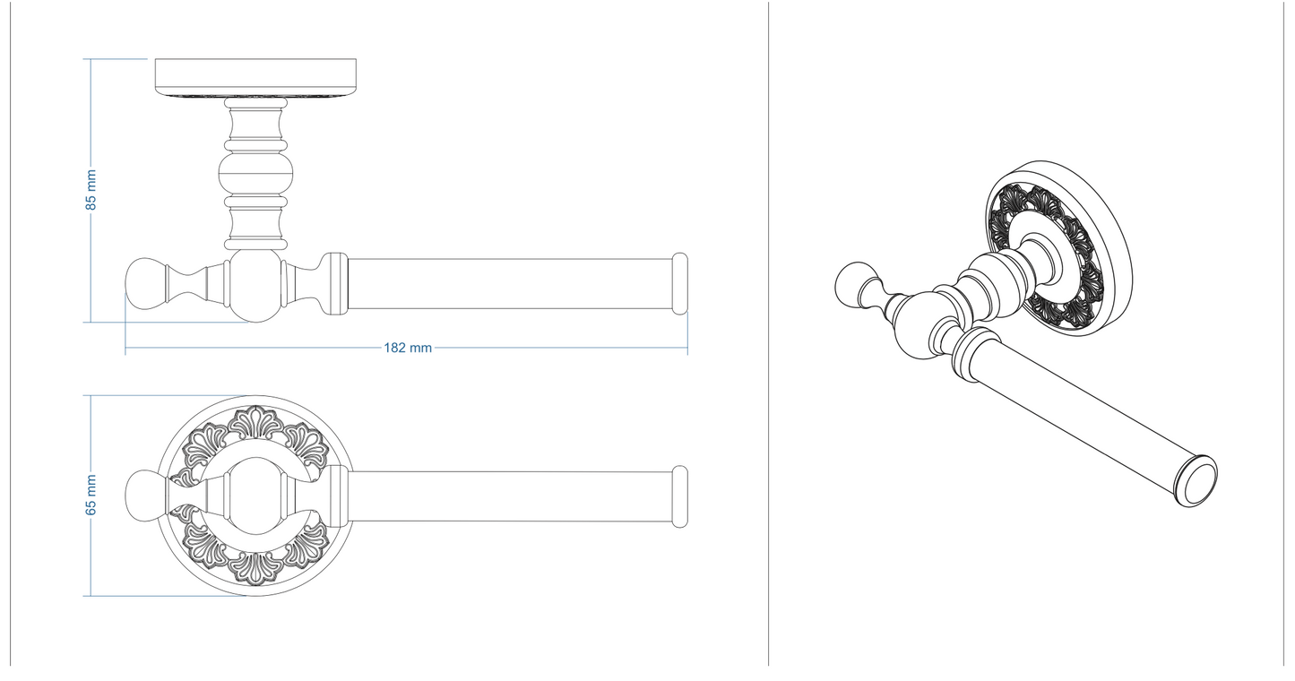 HM Design Toilet Roll Holder