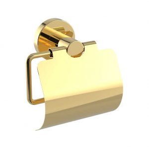 Arya Toilet Roll Holder With Cover