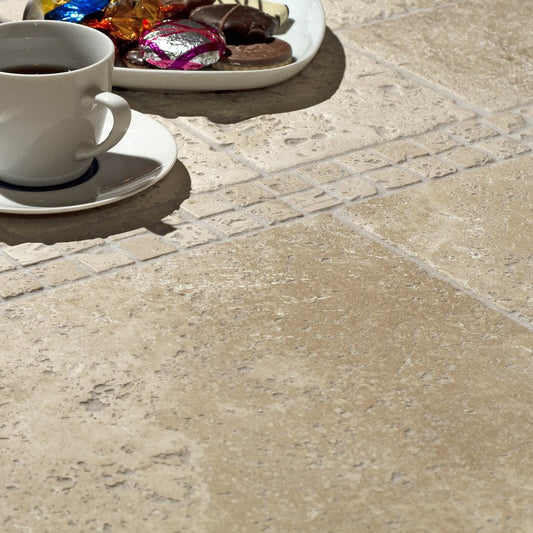 Lydia Antique Tumbled Travertine (m2)