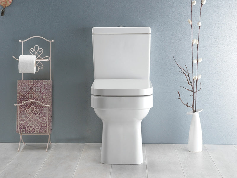 Noura Close Coupled Bidet Toilet With Soft Close Seat 008700-V1-P-01