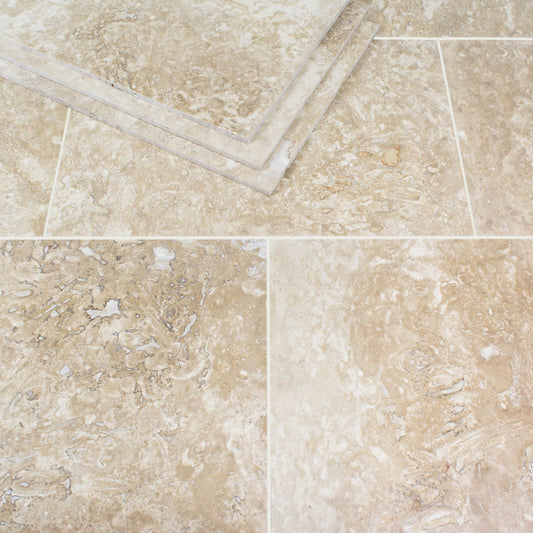 Roman Classic Filled - Honed Travertine (m2)