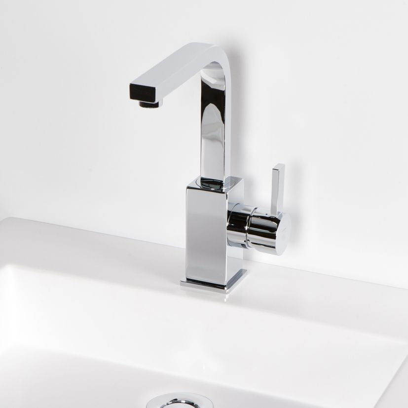 Single Lever Basin Mixer With Pop Up Waste Chrome Steinberg