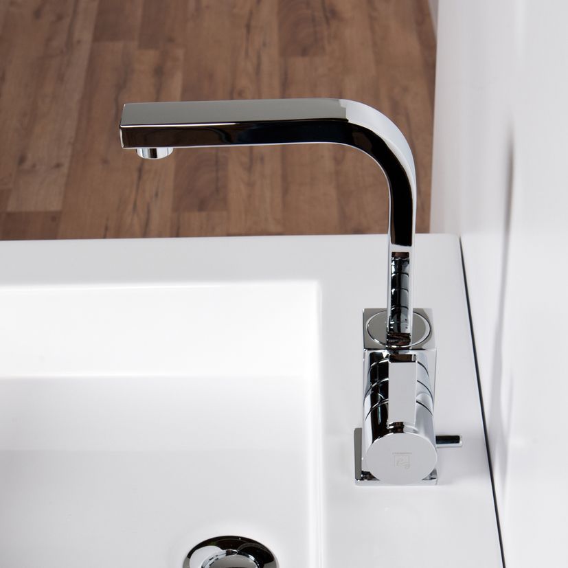 Single Lever Basin Mixer With Pop Up Waste Chrome Steinberg